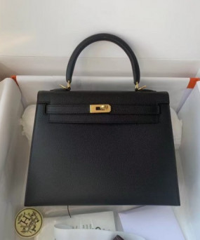 에르메스 켈리백28 블랙 앱송